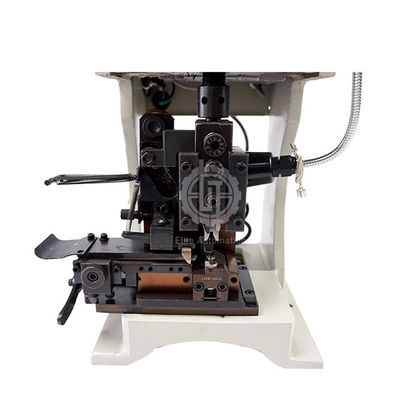 550W 1.5 टन वर्टिकल / हॉरिजॉन्टल वायर क्रिमिंग मशीन सेमी ऑटोमैटिक