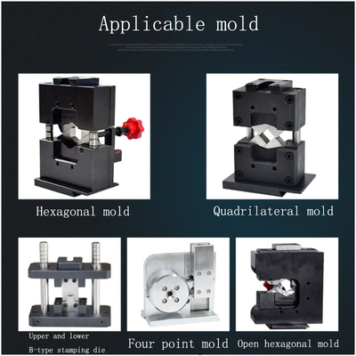 वायर प्रसंस्करण उद्योग के लिए 10T हाइड्रोलिक प्रेस मशीन 600 - 1200PCS / H