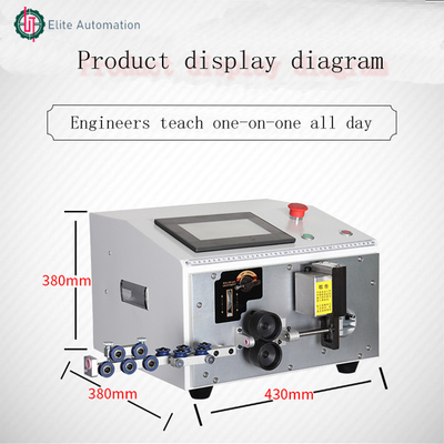 गोल पीईटी बोतलों के लिए 120W अर्ध स्वचालित बोतल लेबलर Dia25mm-150mm;